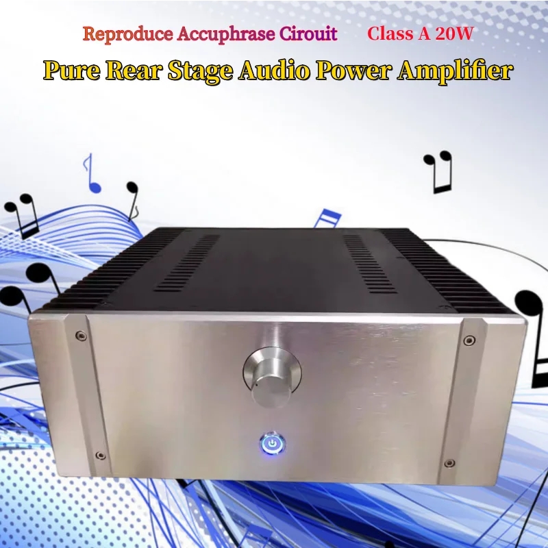 Reprint  Accuphase A Class 20W Pure Rear Level Household Audio Power Amplifier Toshiba 2SC5200.2SA1943/ON NJE15034/NJE15035 2pcs st 2sc5200 audio amplifier 80w 8r naim nap250 mod ver4 dc15v 40v