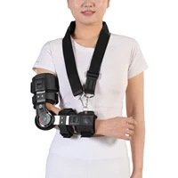 New Elbow Joint Fixation Brace ROM Hinged Shoulder Arm Sling Forarm Braces Support Splint Orthosis Adjustable Sling 2