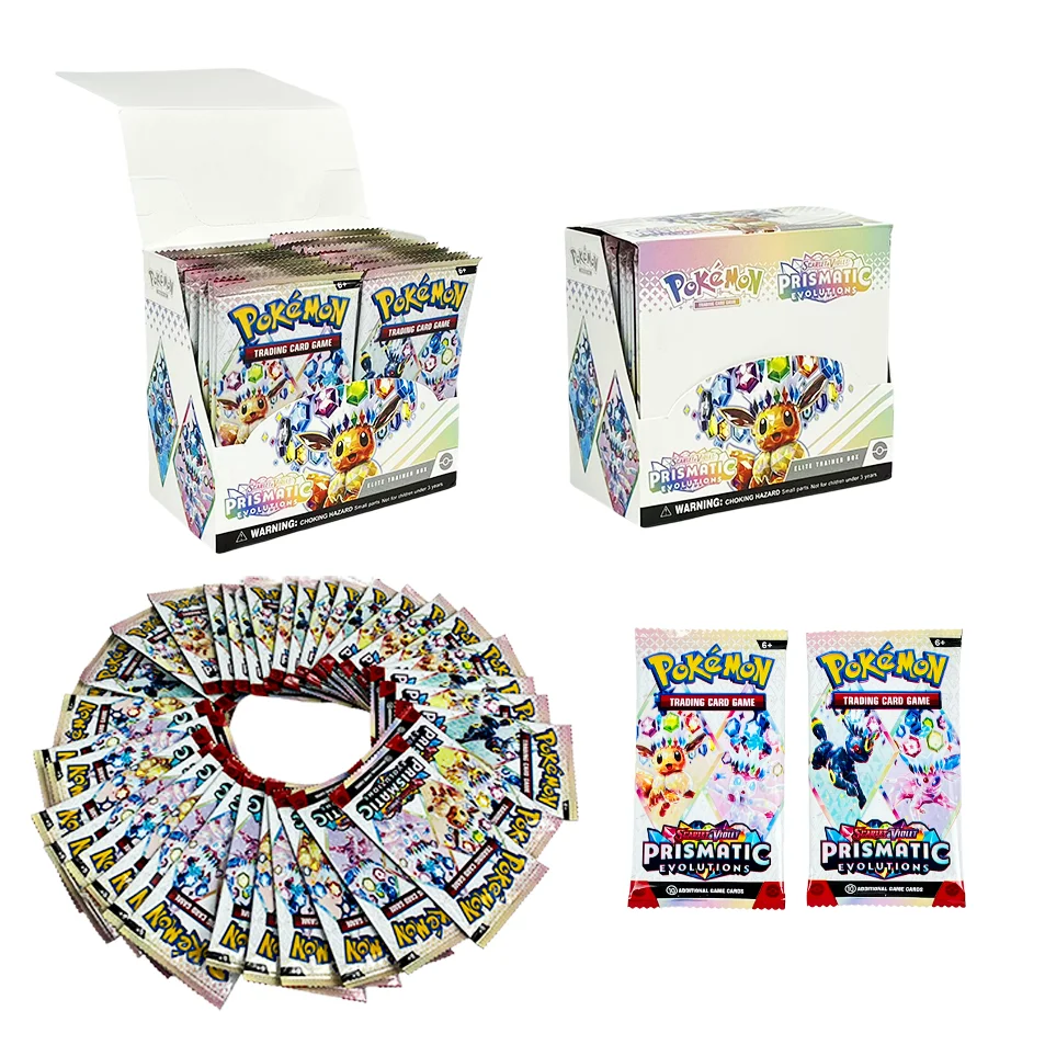 2026 Pokemon Cards Booster Box 36 Packs English Trading Cards Gift