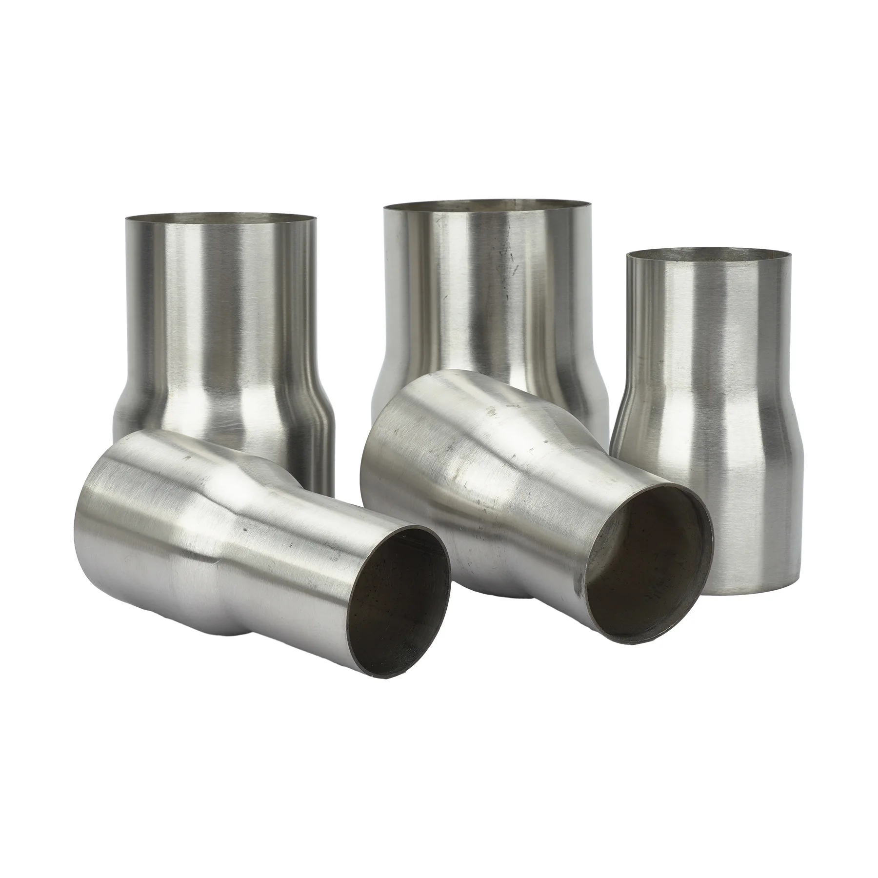 스테인리스 스틸 리듀서 커넥터 튜브 51/57/63/76/89/102mm 범용 어댑터 커플러 일반용 eBay 아마존에 적합...