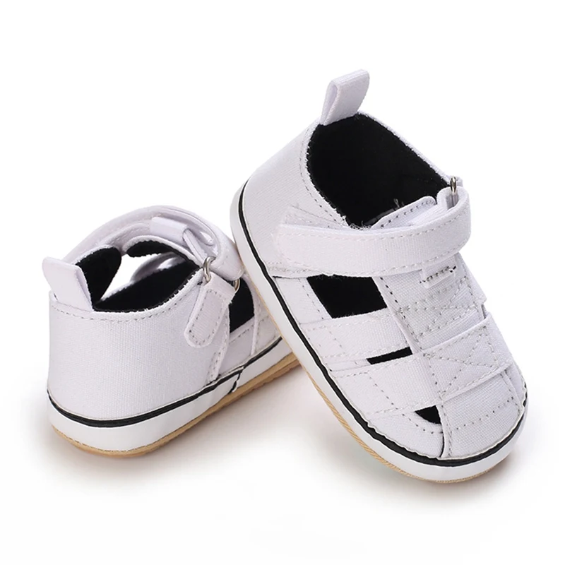 

Summer-Ready Baby Boy Footwear: Non-Slip Newborn Sandals and Toddler Crib Shoes, 0-18 Months