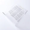 Lucite Acrylic Blessing Card and Box Birchas Hamazon Nusach Ashkenaz Acrylic Judaica Bencher Holder with 8pcs Blessing Cards 3