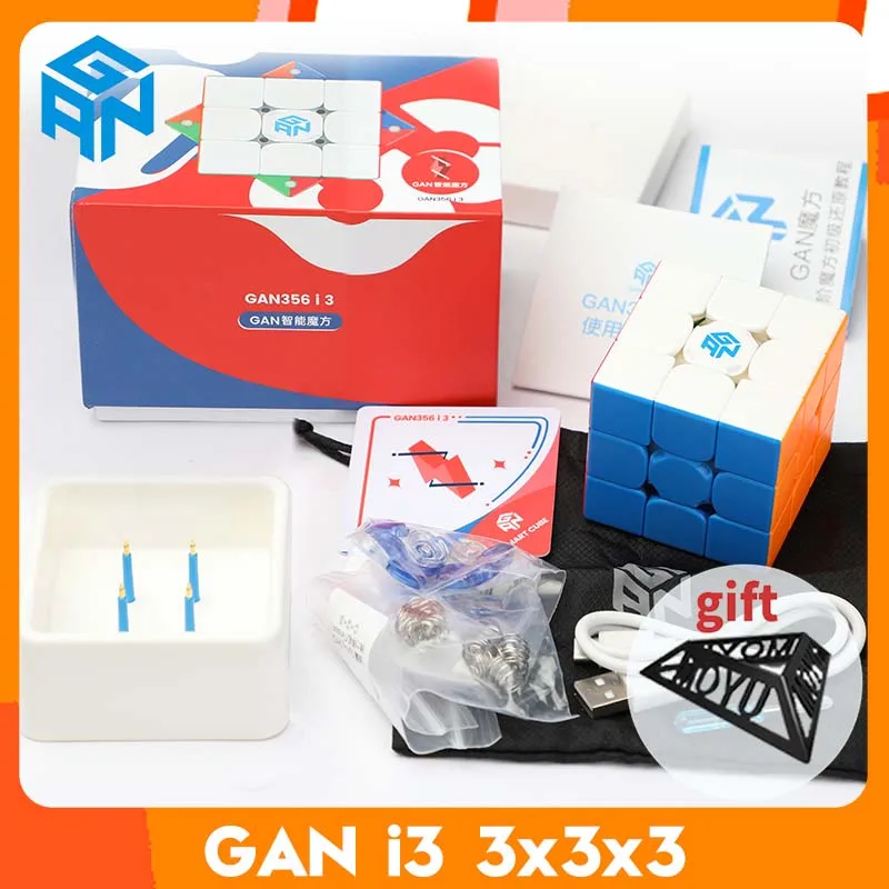 

[GAN Smart cube Series] 356i3 icarry 12ui MG3AI magic cube Timer Magnetic - for Speedcubing and Collecting toys for kids