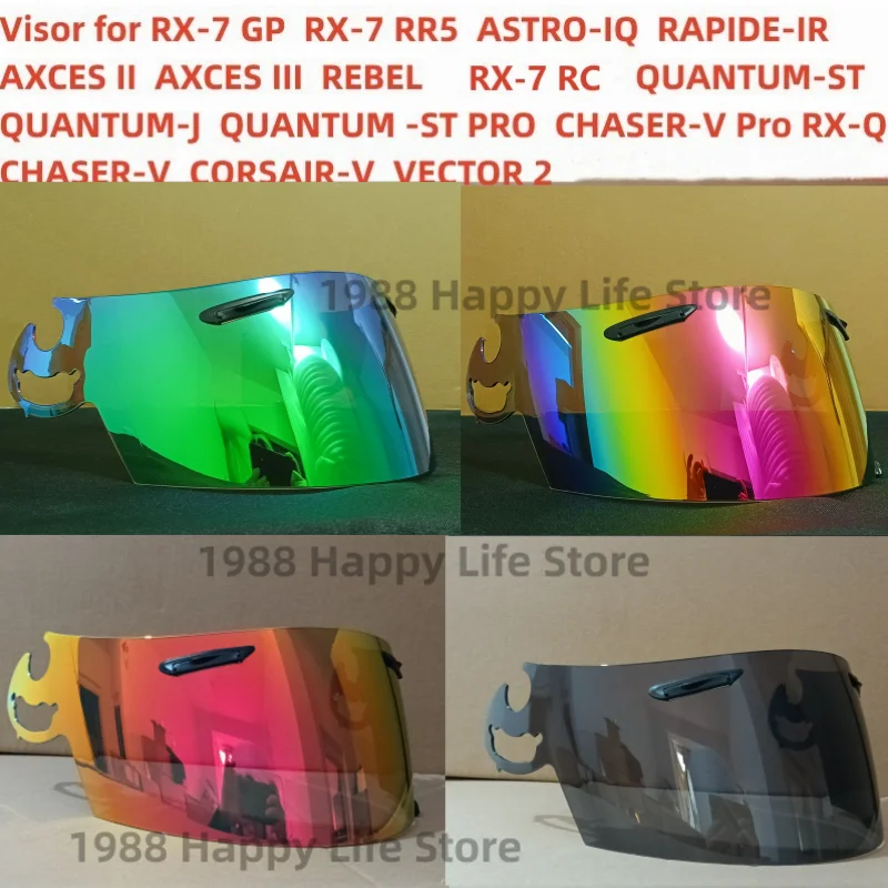 Helmet Visor Shield Lens for ARAI RX-7 GP RX-7 RR5 ASTRO-IQ RAPIDE - Main Image