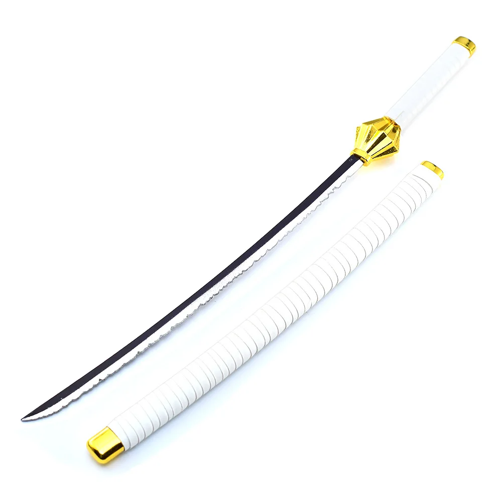 26cm Bleach Anime Weapon Model Nozarashi Katana Toy Knife Toy Sword Cosplay Metal Toy Game Peripheral Kids Toy Gifts for Boys