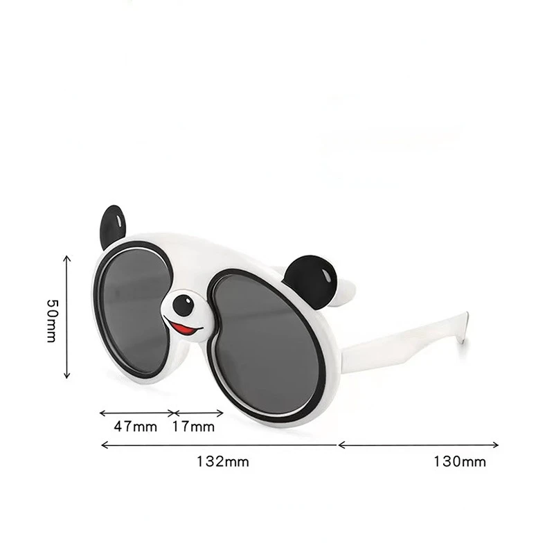 Cartoon Sunglasses Children Boys Girls Panda Shaped Polarized Sun Glasses Kids UV Protection Gafas De Sol Mujer UV400 Gift