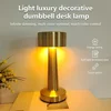 Creative Table Lamp Rechargeable Night Light Stepless Dimming Table Lamp For Restaurant Coffee Desktop Atmosphere Decor Lighting 6