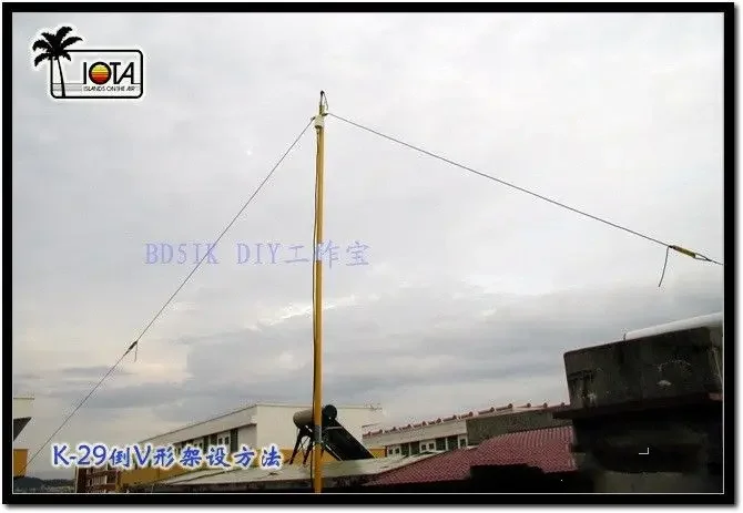 Kit di antenne HF a banda 10M Ham QRP Radio 1:1 Balun + 5m Antenna - immagine 3