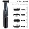 4 in 1 Female Electric Epilator Women Body Face Multifunctional Shaving  Man Intimate Area Precision Shaver Face Beard Trimmer 1