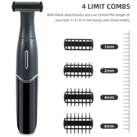 4 in 1 Female Electric Epilator Women Body Face Multifunctional Shaving  Man Intimate Area Precision Shaver Face Beard Trimmer 1