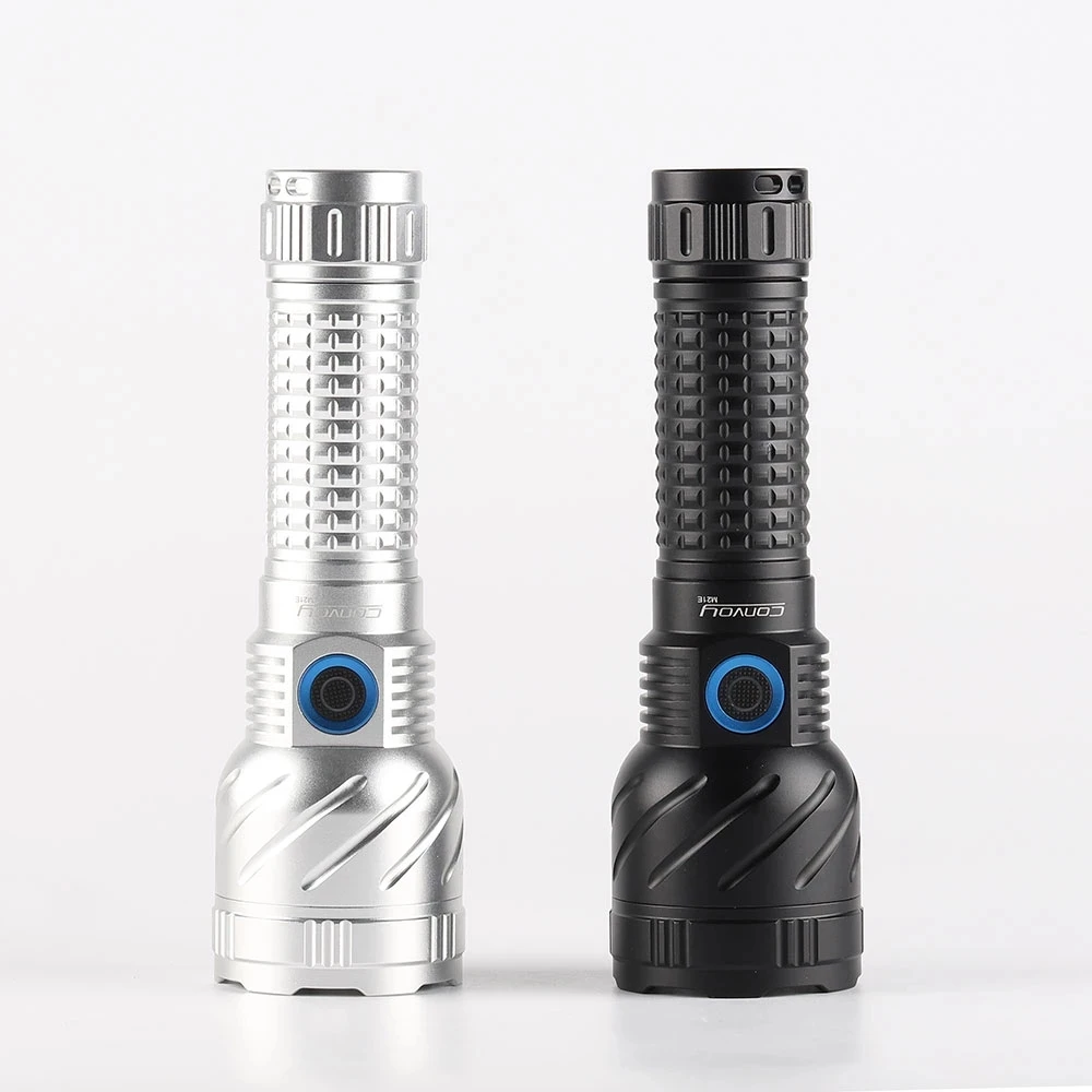 Convoy LED Linterna 초강력 손전등, 21700 플래시 라이트, C타입 충전 포트, 캠핑 낚시 토치, M21E KW CULPM1.TG