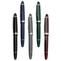 MOONMAN P136 Fountain pen copper piston with 0.5mm F Nibs writing ink pen for office student school supplies gift pen Stationery 1