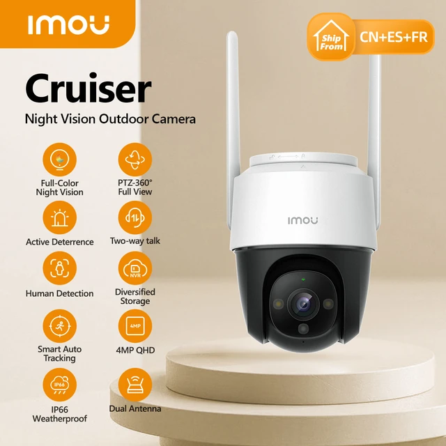 Surveillance Camera Outdoor Human Detection  Camera Imou Cruiser Two-way  Audio - Ip Camera - Aliexpress