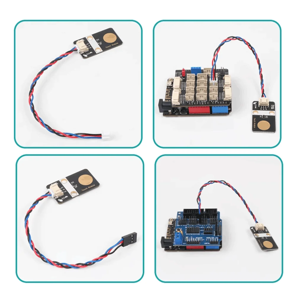 Touch Sensor Touch Button Module Capacitive Jog Type Single Key Touch Switch Sensing Compatible Arduino\microbit\esp32.