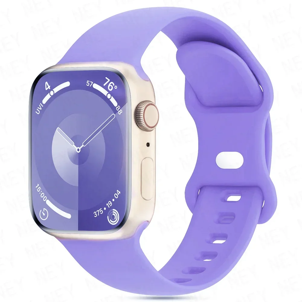 Sleek Silicone Watchband