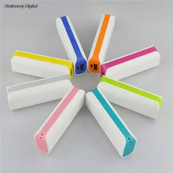 (No Battery) DIY Mobile Power Bank 18650 Box Phone Charger Case Powerbank Dual USB Poverbank Led Pover Power Bank