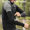 WEST BIKING Winter Fleece Warm Arm Sleeves Breathable Sports Elbow Pads Fitness Arm Covers Cycling Running Basketball Arm Warmer 6