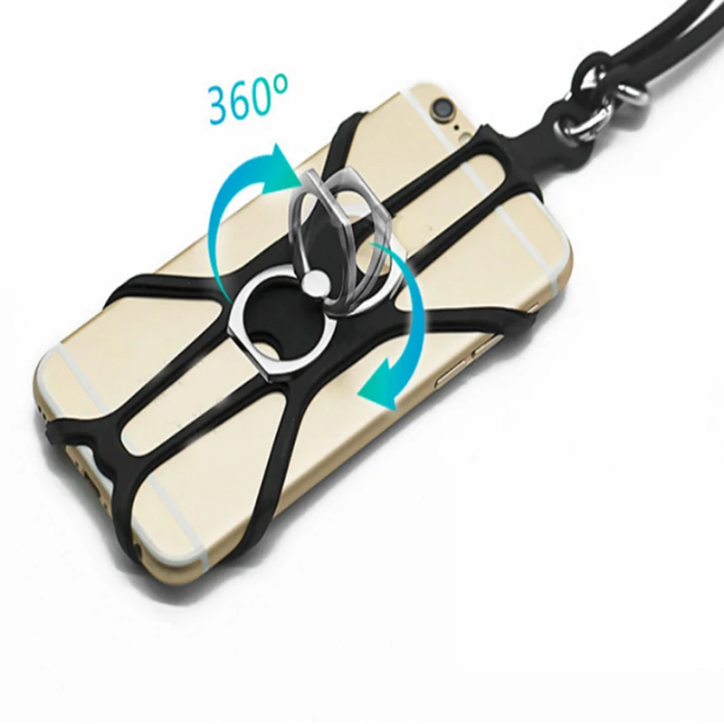 Universal Silicone Cell Phone Lanyard Necklace Sling Holder