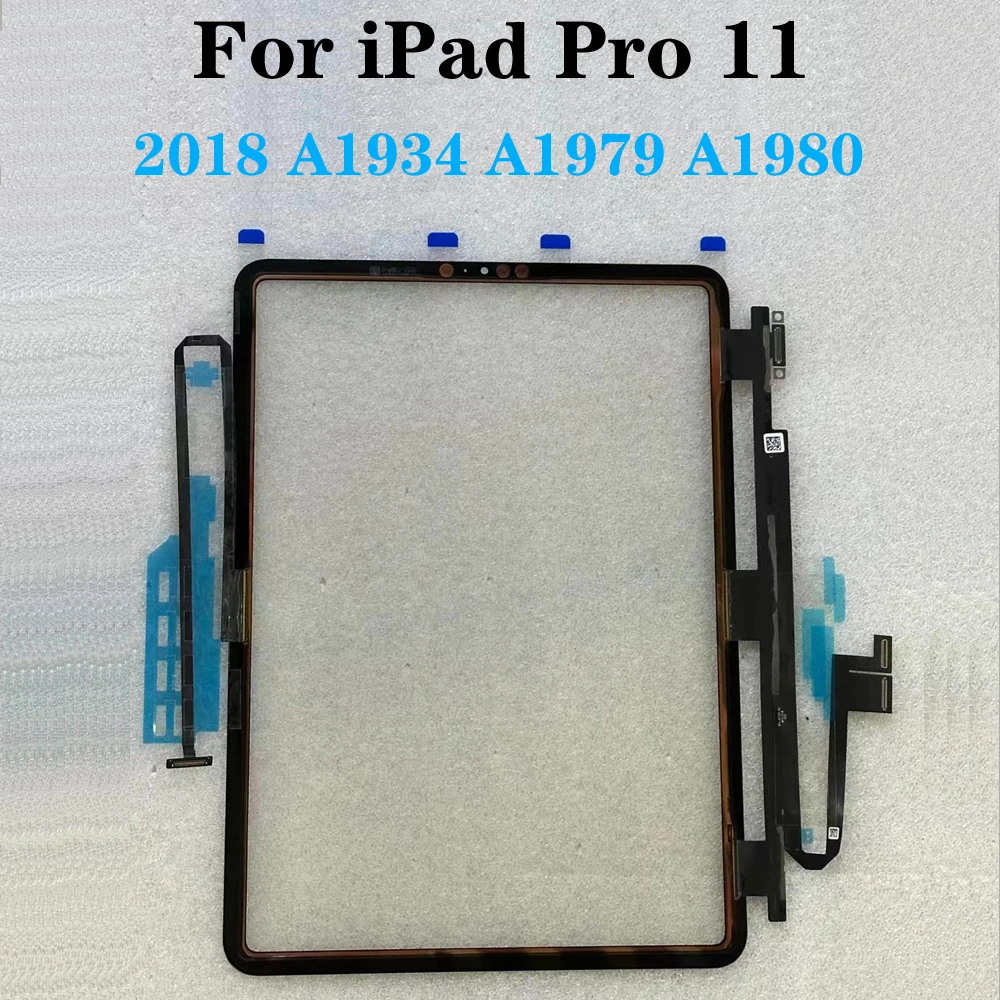 

With OCA Touch For iPad Pro 11 pro11 2018 A1934 A1980 A1979 A2103 2020 A2068 A2228 A2230 A2231 Touch Screen Front Glass Panel