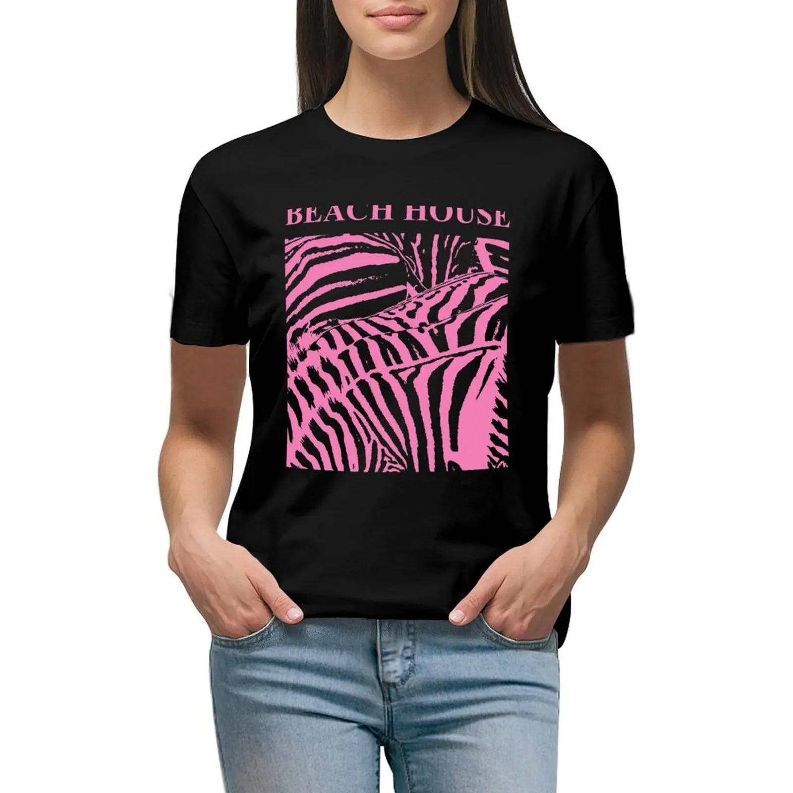 

Beach T-Shirt customizeds aesthetic clothes vintage clothes anime clothes korean Women's