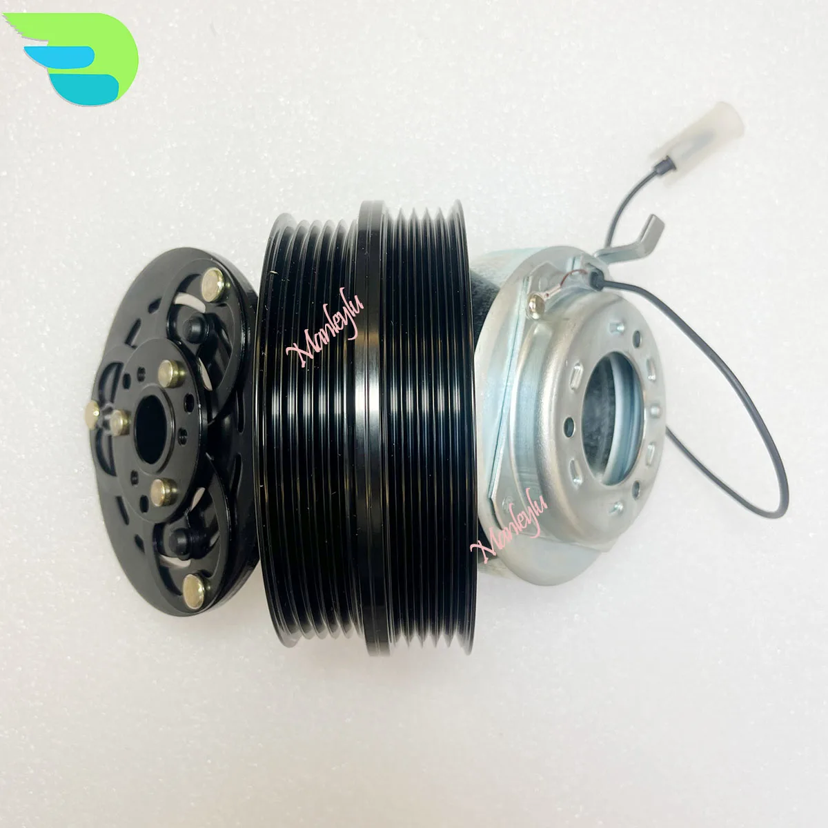 

AC A/C Air Conditioning Compressor Clutch Pulley DKS15 For VOLVO C30 C70 S40 V50 D4 D5 T5 FORD FOCUS MK2 RS 5060120474 30676311