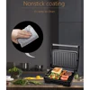 Electric Sandwich Maker Non Stick Surface Grill Toaster, Household Mini Steak Machine Hamburger Fried Egg Machine 2
