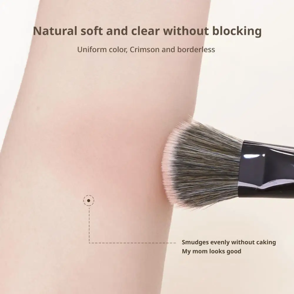 slope Blusher Brush Powder Blush Cream Liquid Blush Makeup Brushes Flat Small Precise Blush Brush Makeup Tools 4