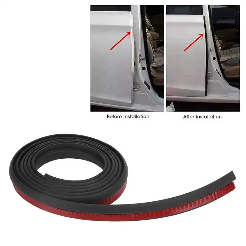 

6.6ft Car Door Seal Strip Z-Shape EPDM Noise Insulation Weatherstrip Universal Car Door Sealing Strip Car Accessories