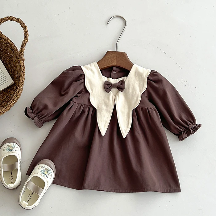 Autumn Spring 0-4Yrs Baby Girl Party Dress - Uniqwear