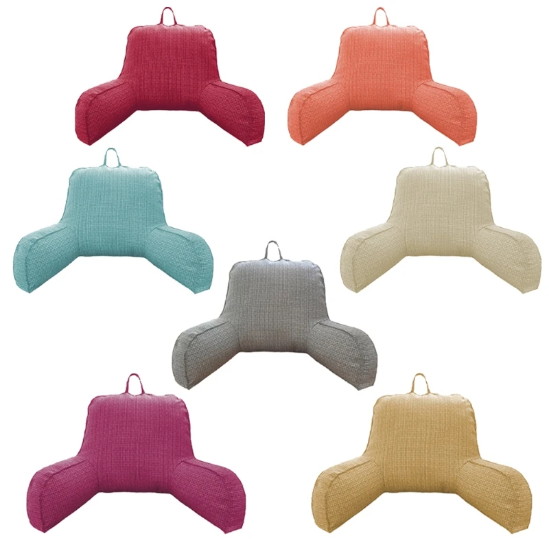 

Reading Backrest Cushion Back Mat Lumbar Pad Bed Office Chair Rest Pad Back Support Pillow