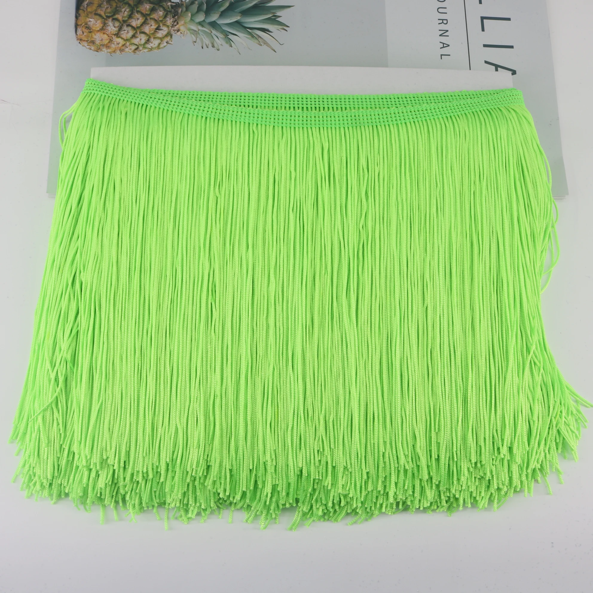 5 yards 20cm width Tassel Fringe lace For Sewing Accessories Trimmings Tassels Latin dance Clothes Fringes DIY Apparel Supplies