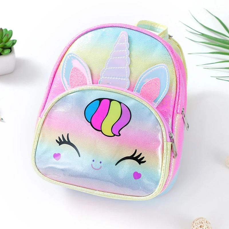 Unicorn Hologram Children Schoolbag