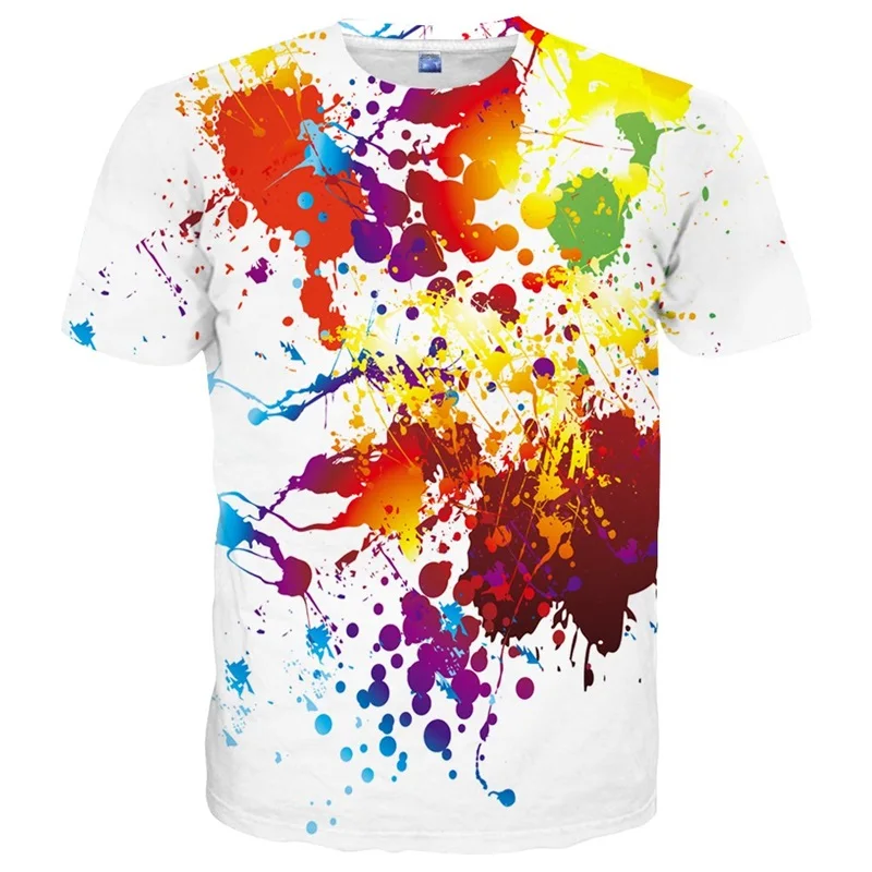 

3D Print T-shirt Graffiti Graphic y2k T Shirt Men Fashion Streetwear camiseta Women Casual Short Sleeve Tee Funny Kids Cool Tops