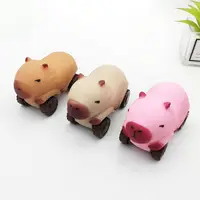 Funny Capybara Car Squishy Toy Elongation Cartoon Stress Relief Toys Decompression Toys 1
