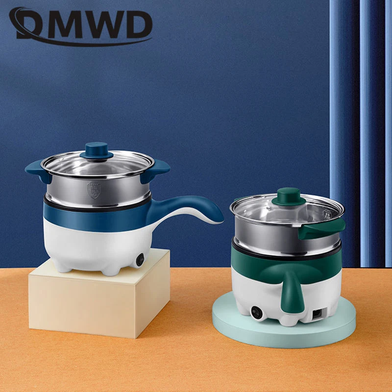 2L Multicooker for Car Truck 12V 24V Non-stick Electric Rice Cooker Food Steamer Stir-fry pan Car-mounted Hot pot Noodles Boiler 2