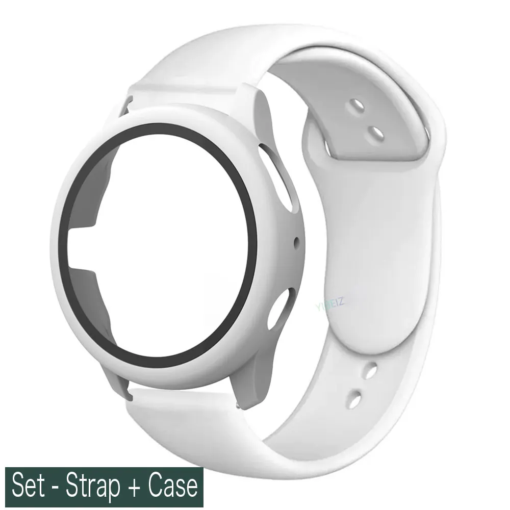 Protective Glass Film Case & Strap Set with Bracelet Accessories