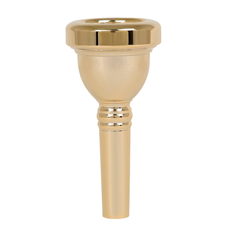 

Trombone Mouthpiece 6 1/2 (6 And A Half) AL Mouthpiece, For Bach Fine Tenor Trombone Mouthpiece Finger Exerciser