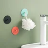 Adhsive hook Nordic Circular Metal Hooks Wall Hanger Storage Hook Minimalist Wall Key Holder Room Organizer Home Decoration 3