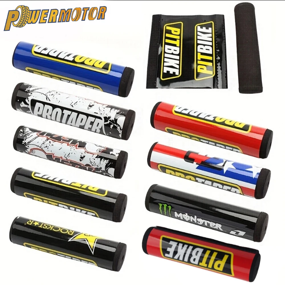 Motorcycle Handlebar Pad-Pit Bike Handlebars Moped Crossbar Protection ATV 200mm 7/8" Bar Dirt Bike Accessories