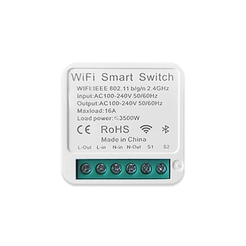 

Mini Switch Module Timing Smart Home Automation Compatible With Alexa Home Wifi Wireless Switch Diy Smart Breaker