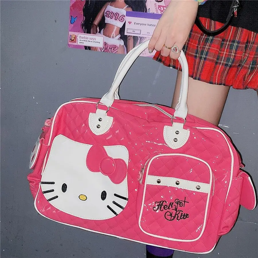 Hello Kitty Handbags Women  Hello Kitty Louis Vuitton Bag - Women Travel Bag  Handbag - Aliexpress