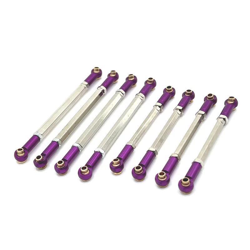 Suitable For  MN Model 1/12 MN128 RC Car SpareParts Metal Upgrade Modification Adjustable Chassis Link 6