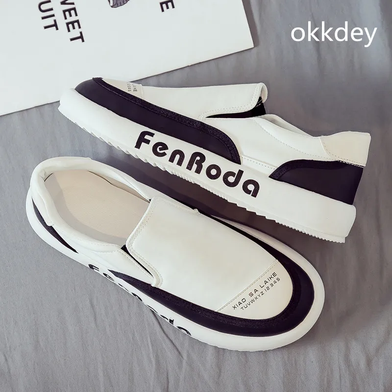 

Men's Casual Shoes Round Toe Platform Outdoor Comfortable Trendy All-match Fashion Wear-Resistant Walking Shoes Spring Main