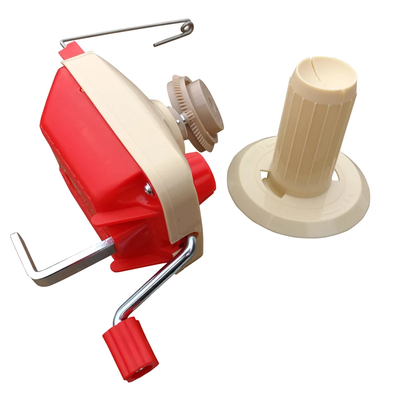 Mini household yarn winding machine yarn winder barrel yarn winders with  clamp Sewing Tools Winding Machine with Plastic Shaft