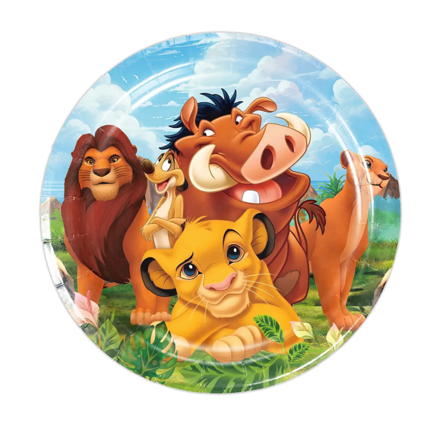 Lion King Simba Birthday Party Decorations Included Balloon Banner Tablecloth Paper Cups and Plates Napkins For Kid Baby Shower birthday party supplies