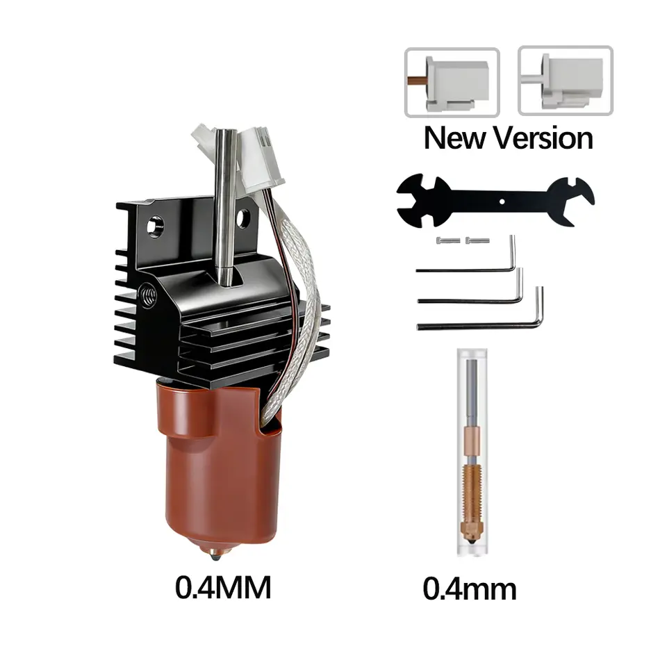 Creality K1/K1 Max/K1C Upgrade Hotend New Version Support 300°C 600mm/s Fast Speed Printing Creality K1 K1 MAX K1C 3D Printer image 14