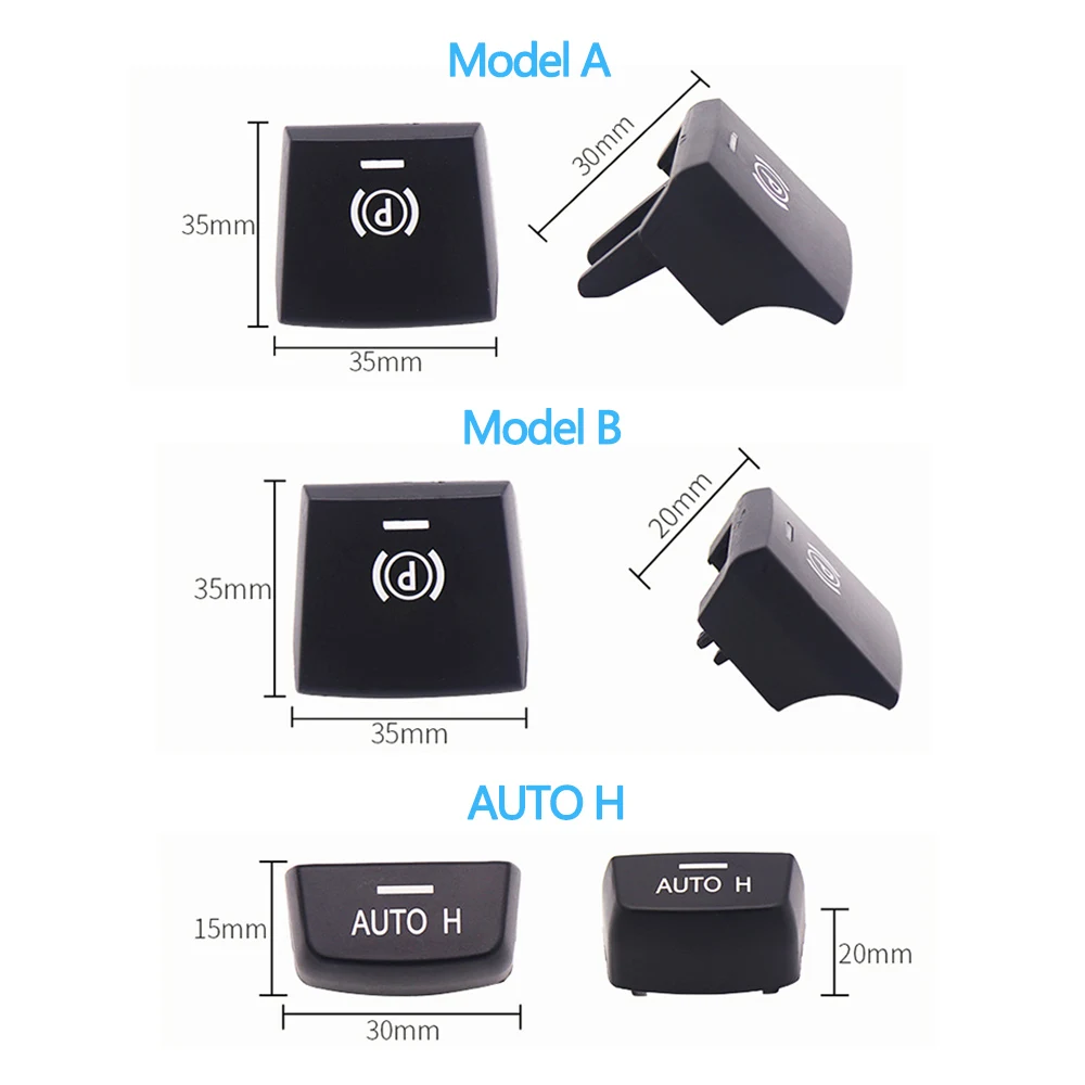 For BMW 5 6 7 Series X3 X4 F25 F01 F02 F06 F07 F10 F12 F13 X5 X6 F15 F16 Electronic Parking Brake Switch Auto Button Replacement