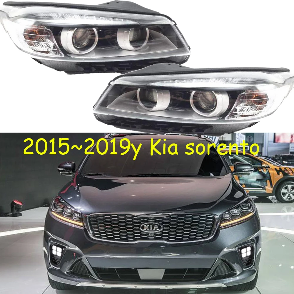 

1 шт., автомобильный налобный фонарь для KIA Sorento 2015-2019 г., для kia Sorento, дневные ходовые огни, светильник фасветильник