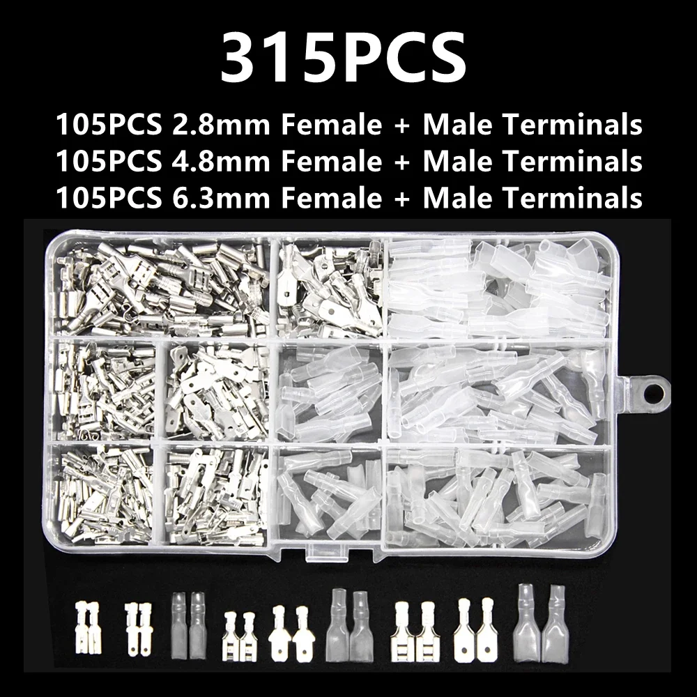 315PCS Silver