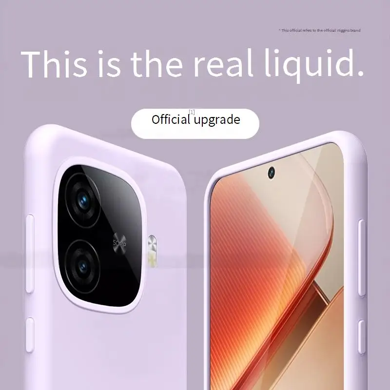 Premium Liquid Silicone Shockproof Phone Case - Luxurious Protective Back Cover